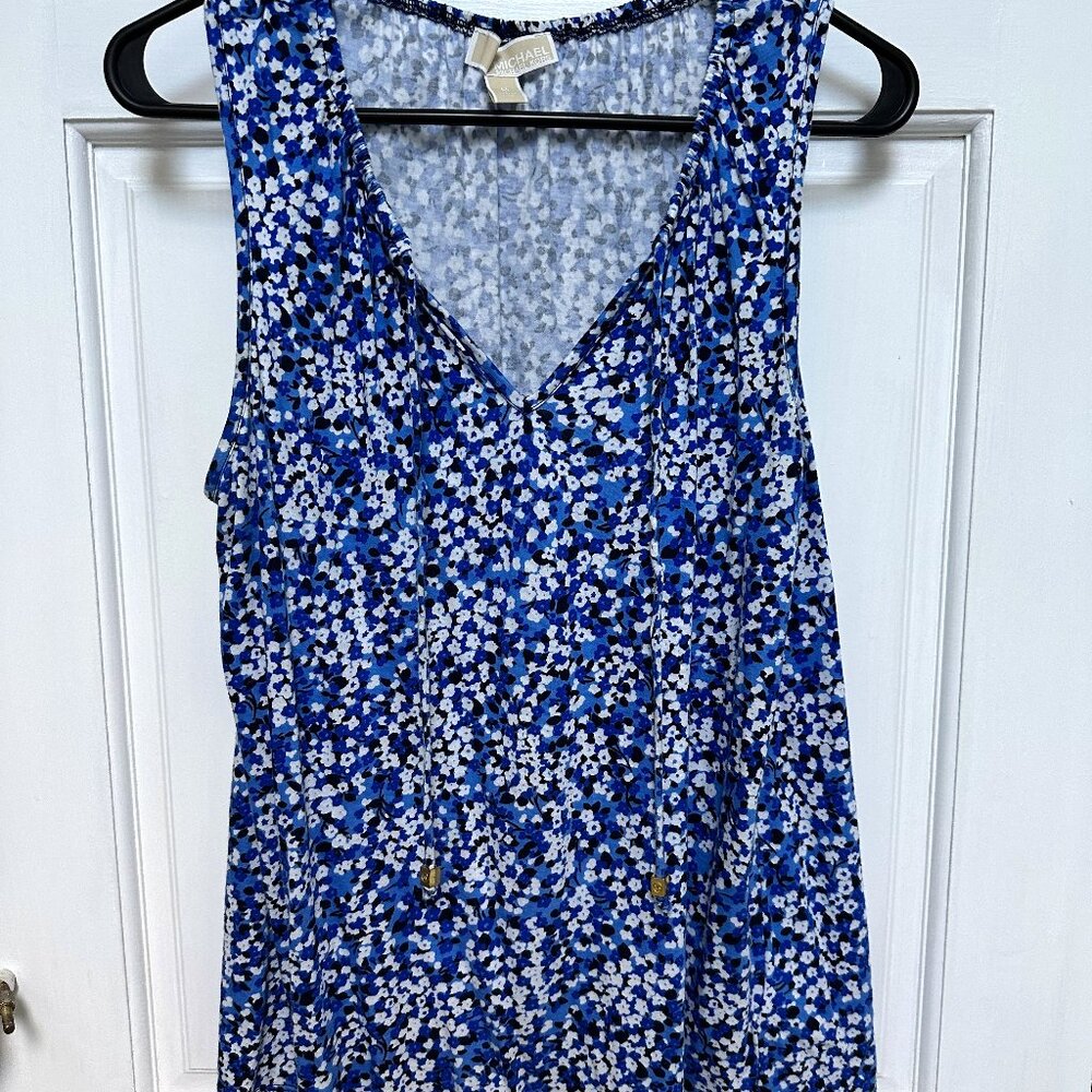 Stylish and colorful Michael Kors Sleeveless Top - Size Medium